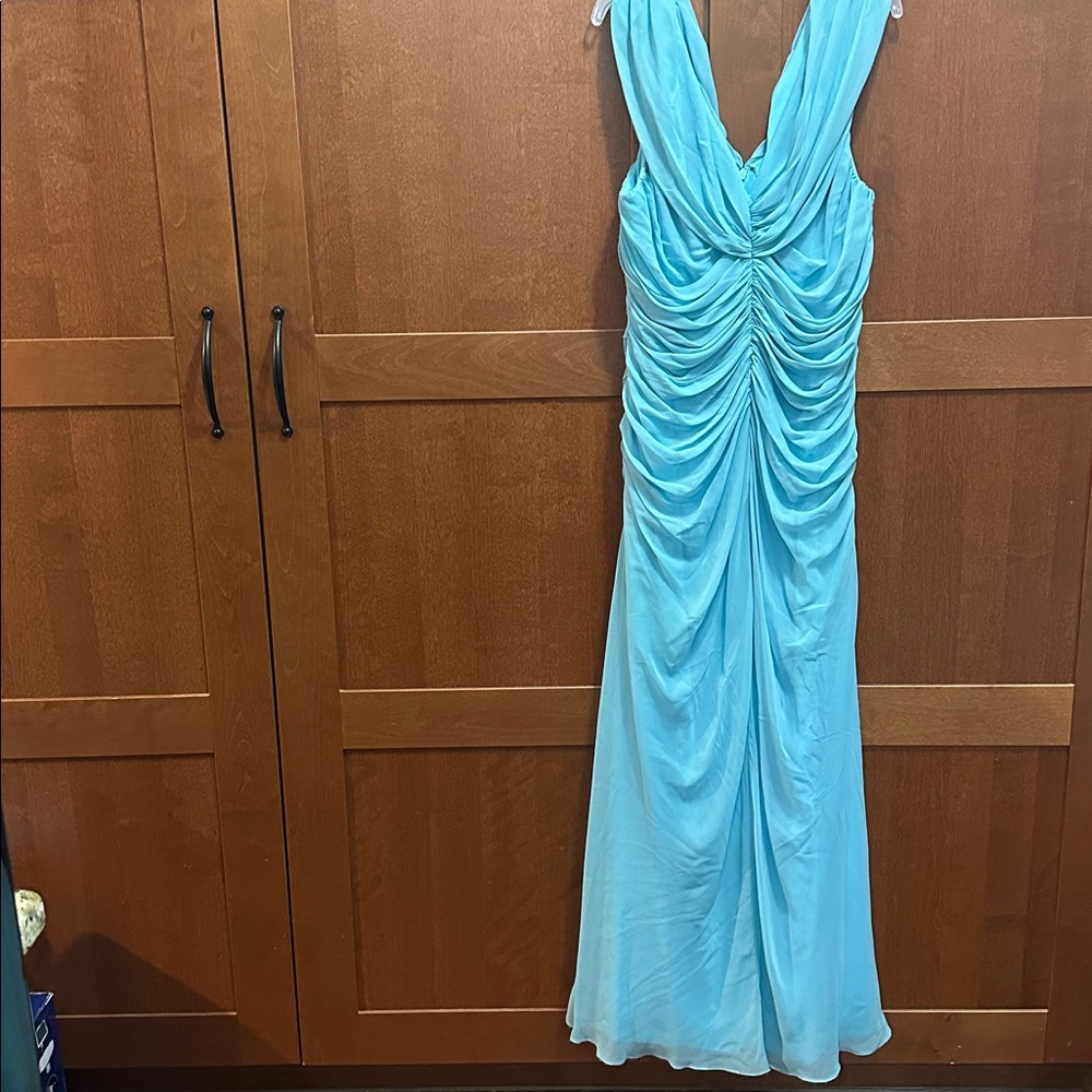 After Six by Dessy Ruched Dress